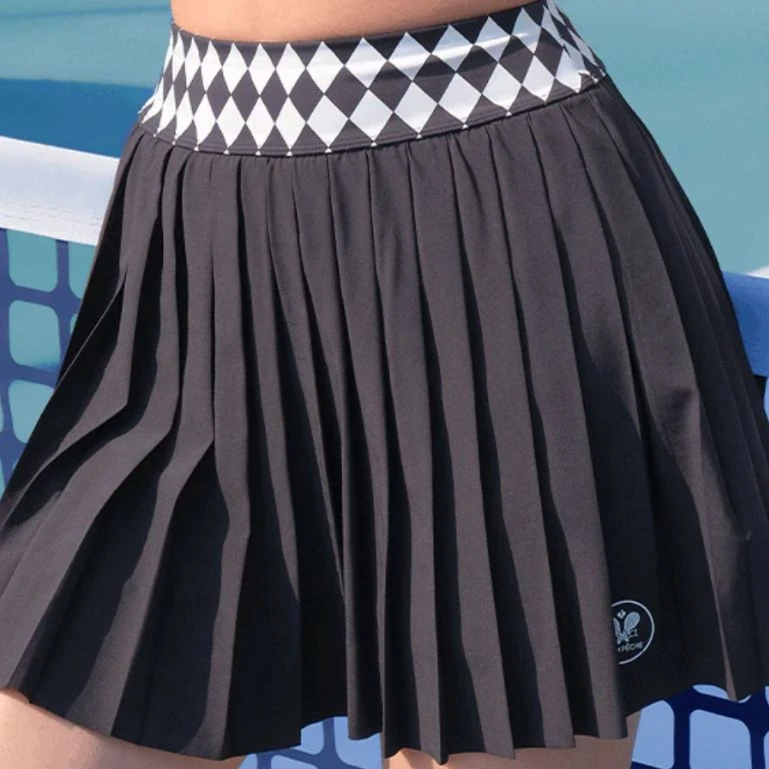 POM PECHE Pleated Skirt Diamond - GABRIELLA Tennis Padel skirt